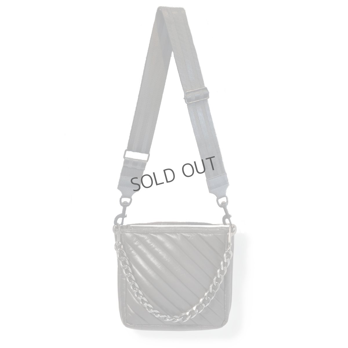 画像2: CLOUD BAG Shiney Black (2)