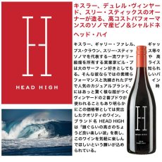 画像3: 2019 ヘッド・ハイ ピノノワール ソノマ・カウンティ /  HEAD HIGH Pinot Noir Sonoma County (3)