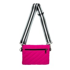 画像6: DIAGONAL BUM BAG2.0 Fuchsia Noir (6)