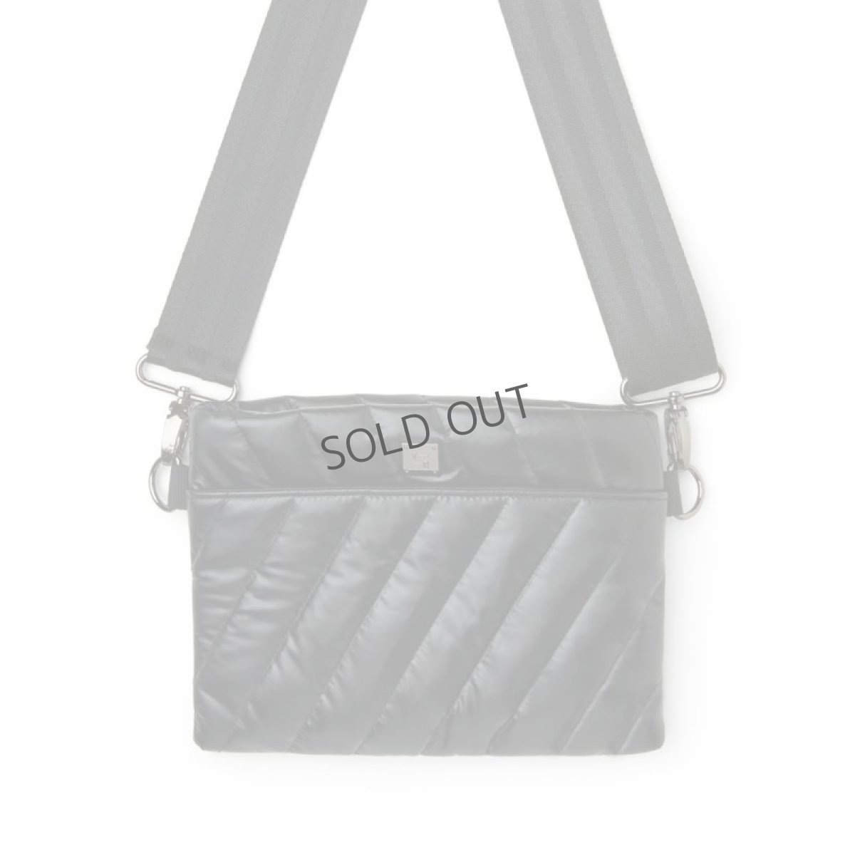 画像3: DIAGONAL BUM BAG2.0 P/Black (3)