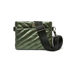 画像3: DIAGONAL BUM BAG2.0 P/Olive (3)