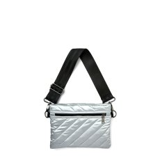 画像7: DIAGONAL BUM BAG2.0 Silver Liquid (7)