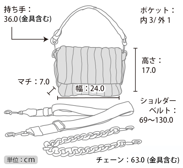 THINKROYLN BAR BAGサイズ表