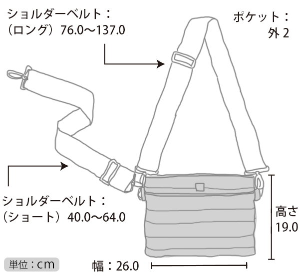 THINKROYLN BUM BAG 2.0サイズ表