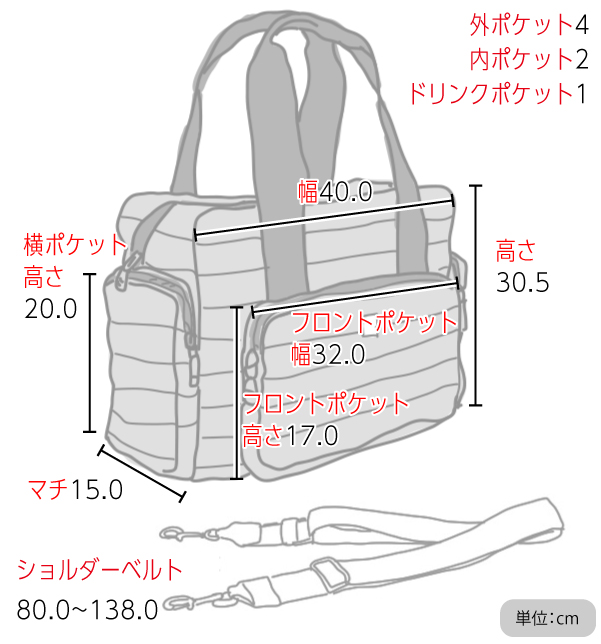 THINK ROLYN VOYAGER TRAVEL BAGサイズ表